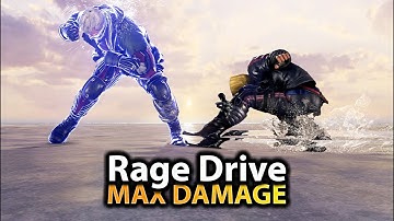 Bryan Rage Drive Combos | +Max Damage