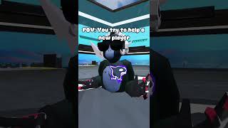 POV: You try to help a new player #sharkgo #roblox #vr #ugvr #gorillatagquest #memes