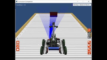 Using ClawBot Sonar Sensors to Detect Objects in a Virtual World
