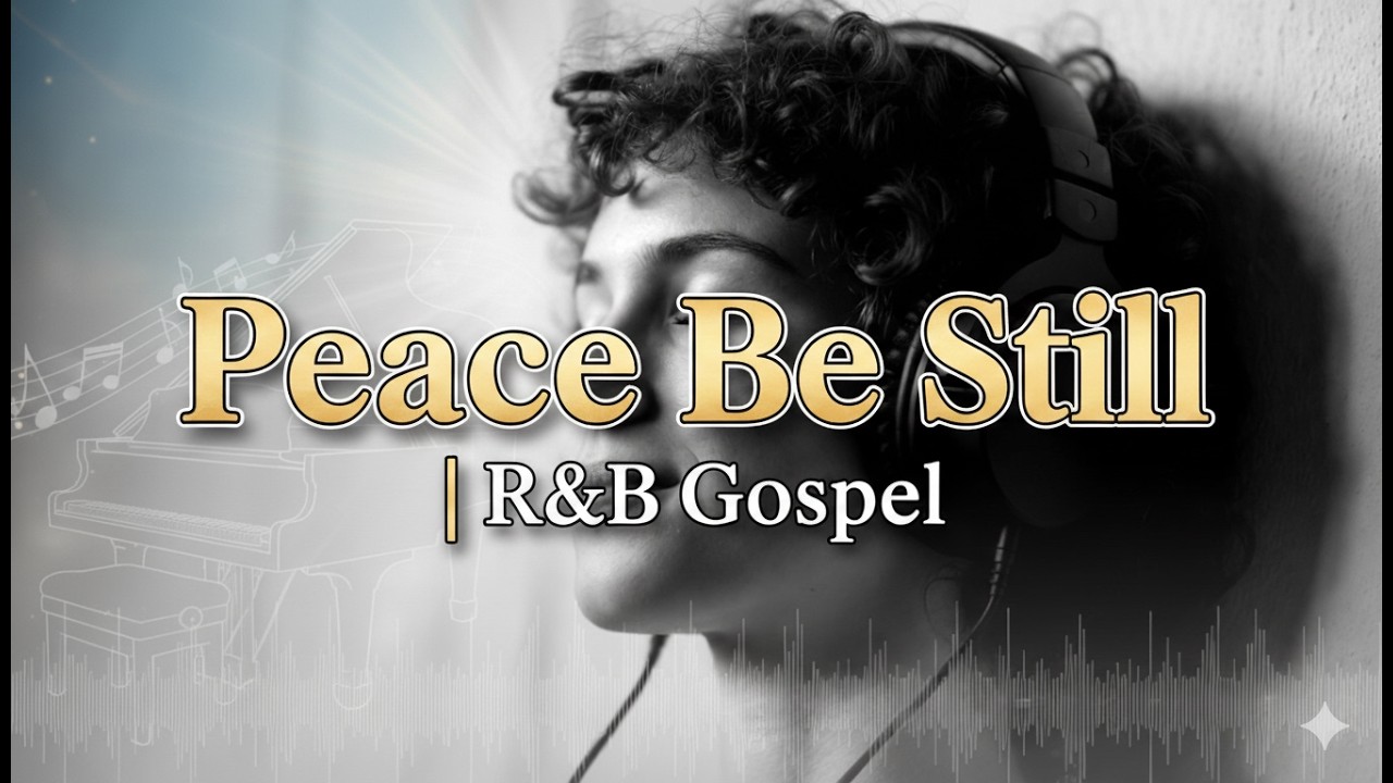 PEACE BE STILL | R&B Gospel Music | Psalm 23 Bible Verse Song