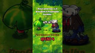 Melon Umbrella vs 5 Zombies Pvz Fusion 2.1.4 Challenge | #pvz #pvzmobile #mobilegame