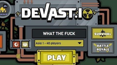 WHAT THE **** DEVAST.IO TROLLERS