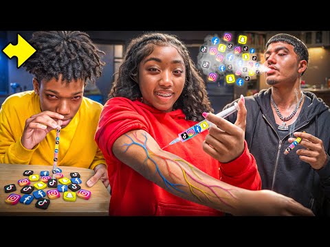 SOCIAL MEDIA ADDICTS! | A Kinigra Deon Original