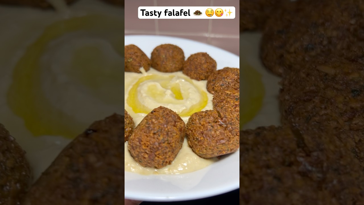 Healthy tasty falafel / falafel recipe / falafel 🧆 😋🤤🔥✨#shorts #food #viral #reel