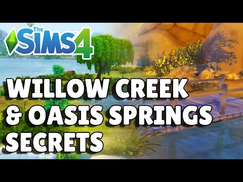 Willow Creek And Oasis Springs Secrets And Features | The Sims 4 Guide