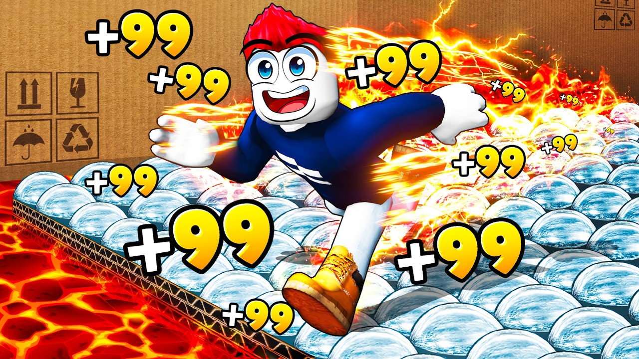 100.000.000 GESCHWINDIGKEIT im KNALL FOLIE ESCAPE! (Roblox)