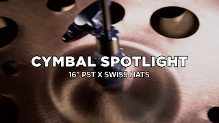 PAISTE CYMBALS - 16” PST X Swiss Hats