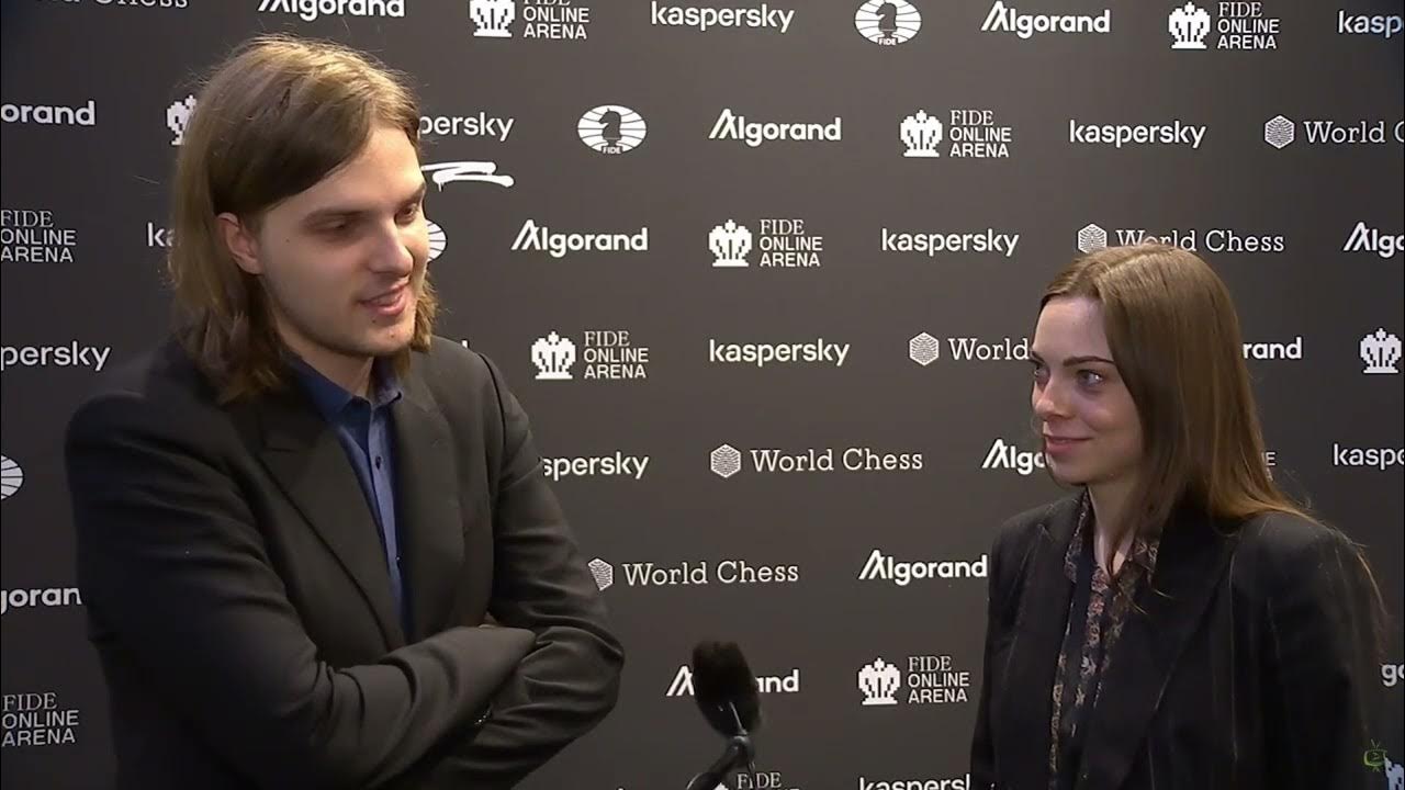 chess24.com on X: Dina Belenkaya asked Richard Rapport why he wore the  jacket he did today: My wife insisted I wear it yesterday, but thankfully  I didn't — it would have been