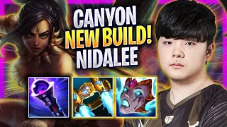 CANYON TRIES NEW NIDALEE BUILD! - GEN Canyon Plays Nidalee JUNGLE vs Jax! | Season 2024