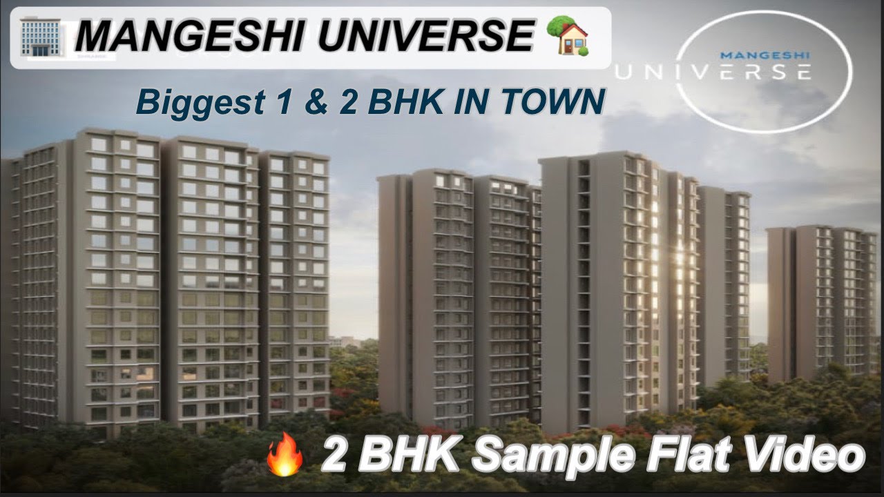 MANGESHI UNIVERSE | ( AMBIVLI ) | SPECIOUS 2 BHK SAMPLE FLAT VIDEO | CALL PARESH MORE- 8976670005.