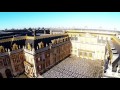 Ville de Versailles vue du ciel par un drone