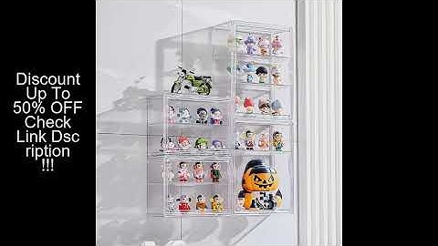Blind Box Storage Display Box Transparent Doll Display Organizer Case For Figure Figurine Showcase W