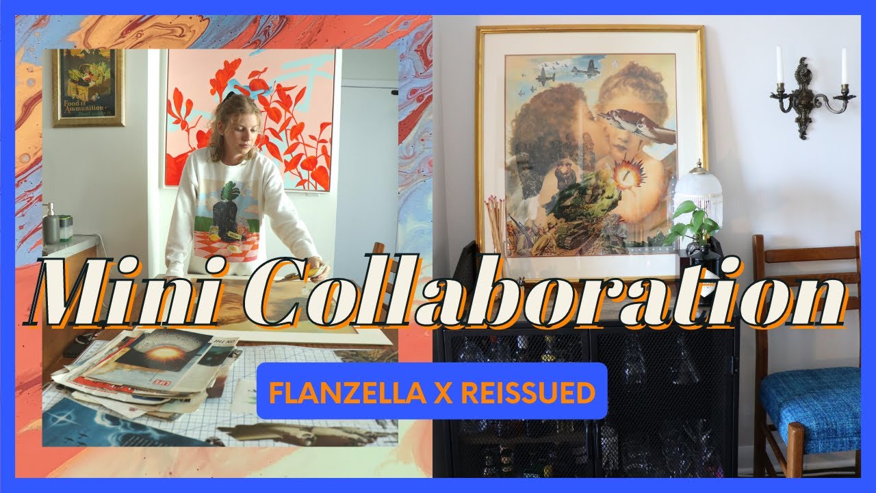 Reissued X Flanzella Mini Collaboration: Thrift Flip Artwork