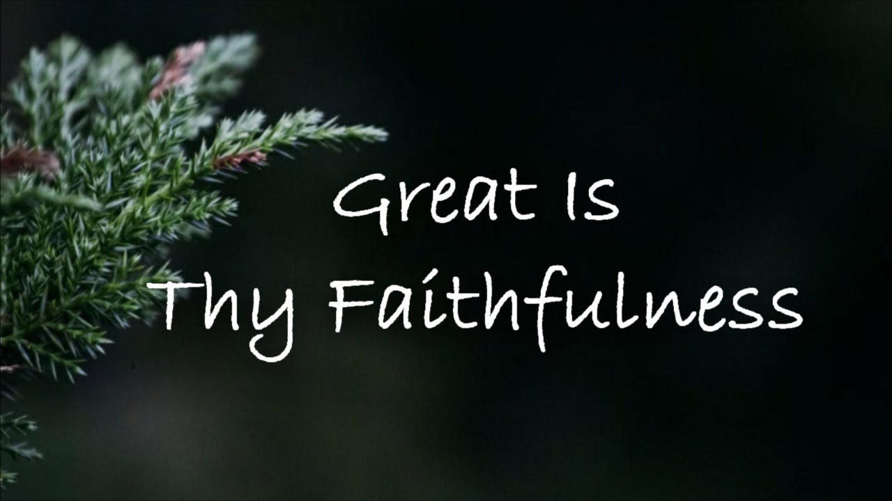 오 신실하신 주 Great is Thy Faithfulness 영어로 따라부르기 / 전체찬양 (영어가사+한글직역/번역) 찬송가 393장