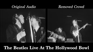 Using AI technology to remove crowd noise - The Beatles Live At The Hollywood Bowl