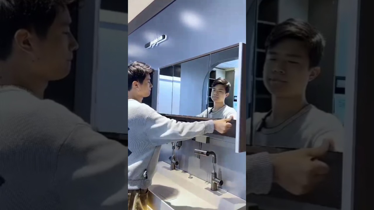This Bathroom Mirror Is Next Level  
