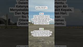 Mitos atau Fakta Ibu Nifas Tidak boleh keramas ⁉️