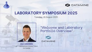 Laboratory Portfolio Overview | Esa Immonen, Datamine Profile