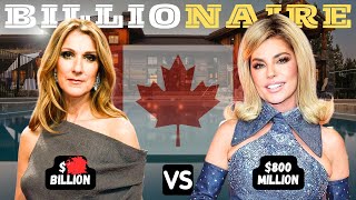 Shania Twain Vs. Celine Dion- Lifestyle Battle 2025 | Net Worth, Houses, Cars, Private Jets