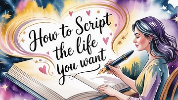 How to Script the Life You Want | Manifestation Scripting for Love, Abundance & Lottery Wins