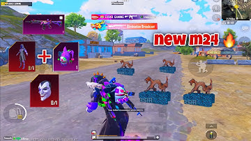 🔥I PLAY WITH ALL JOKER SKIN and  new m24 😱pubg mobile SAMSUNG,A3,A5,A6,A7,J2,J5,J7,S5,S6