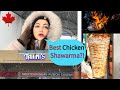 Best shawarma in canada  winter storm  walmart toronto  maalasami vlogs