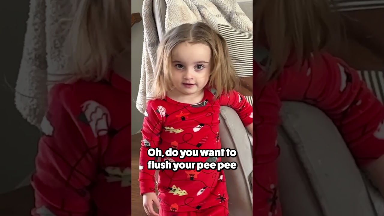 Toddler Is So Proud Of Herself!