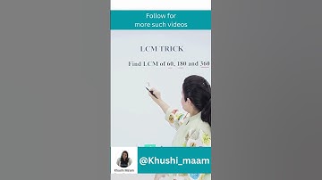 🔥🔥Trick to find LCM of three numbers in easy way🔥🔥#shorts #ytshorts #competitiveexams #maths #lcm