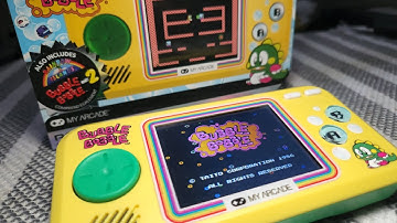 getting nostalgic with bubble bobble (Pocket player)