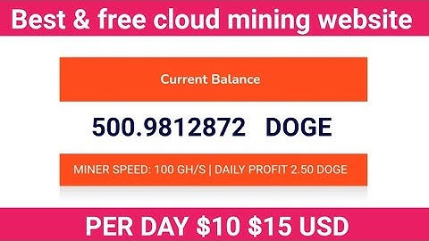 Best free bitcoin mining website !! New free cloud mining website !! Zero investment !! 100 gh/s