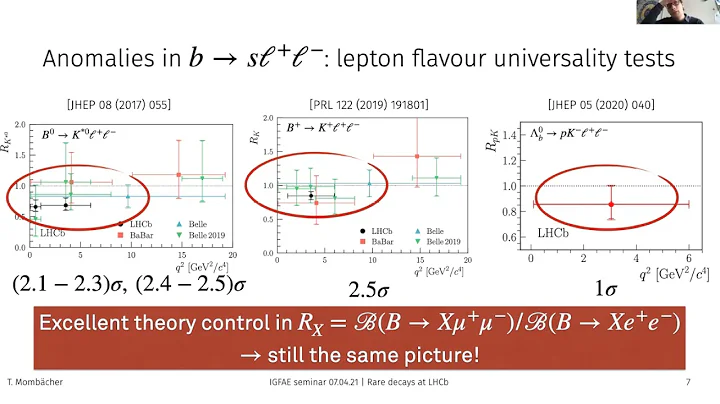 Probing the Standard Model with rare decays at the LHCb experiment (Titus Mombächer)