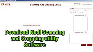 nsdl scan and cropping uttility software download kare  bahut asani se. #nsdl #scanandcrop screenshot 5