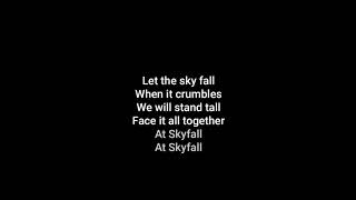 ADELE Skyfall (+lyrics)