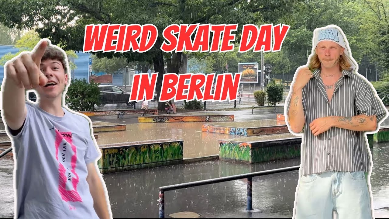 SEHR KOMISCHER SKATE TAG IN BERLIN!😵‍💫