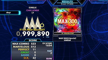 [SM] MAX 300 (X-Special) CSP-17 999,890 11p PFC