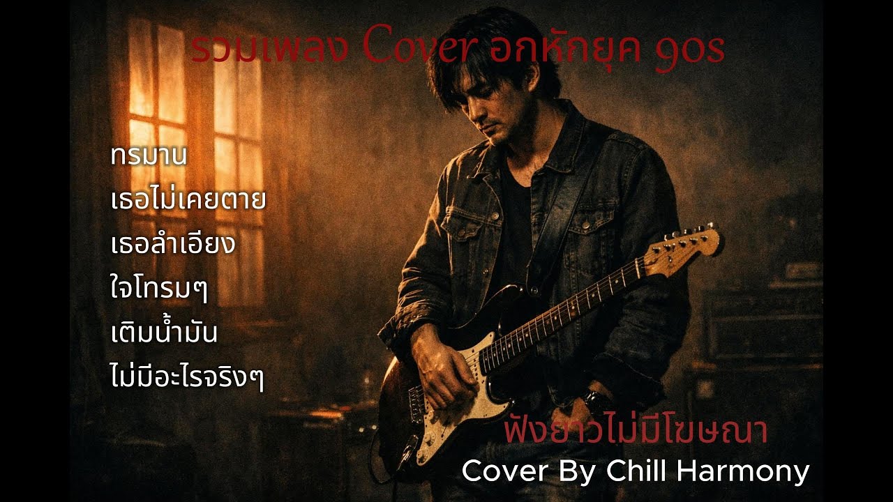รวมเพลง Cover อกหัก | ทรมาน • เธอไม่เคยตาย • ใจโทรมๆ | Rock 90s ฟังยาว