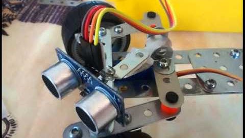 Arduino meccano car steering