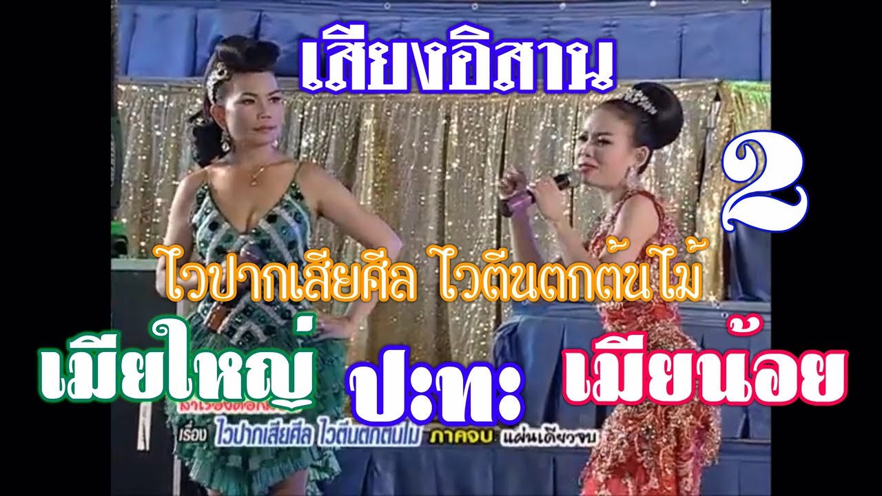 ลำเรื่องไวปากเสียศีล ไวตีนตกต้นไม้ 2 ฉาก 2 เมียใหญ่ยาดลูกเมียน้อยป้อยด่ายายจื้น