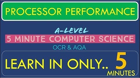 Tutorial 2. Control Bus, Address Bus, Data Bus, Word Size OCR AQA  – in 5 minutes!