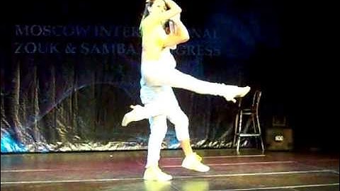 ZOUK SHOW Dadinho & Suelen @ 1st Moscow International Zouk & Samba Congress 2012
