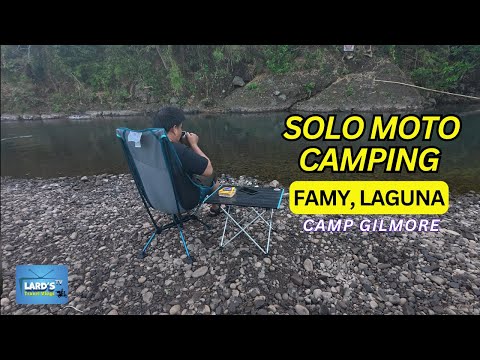 Solo Moto Camping at Famy, Laguna | River Camping (ASMR) 🏕️🏍️ Solo Moto Camping at Famy, Laguna | River Camping (ASMR) 🏕️🏍️