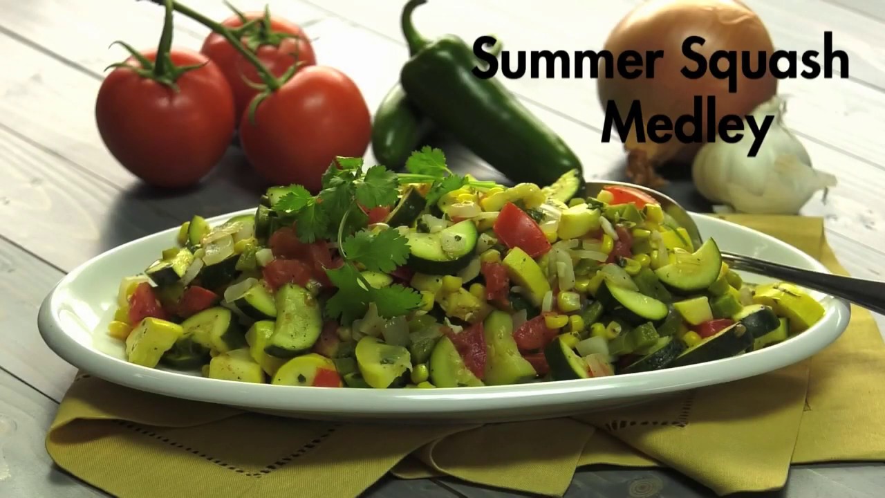 Summer Squash Medley Cooking with Texas WIC YouTube