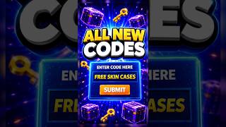 NEW RIVALS CODES 2026 🎁 FREE SKIN CASES & KEYS #roblox #shorts