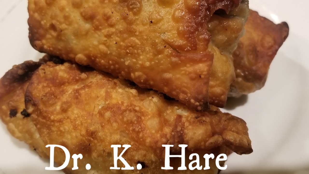 How To Make Turkey And Cheese Egg Rolls DRKHARE7777