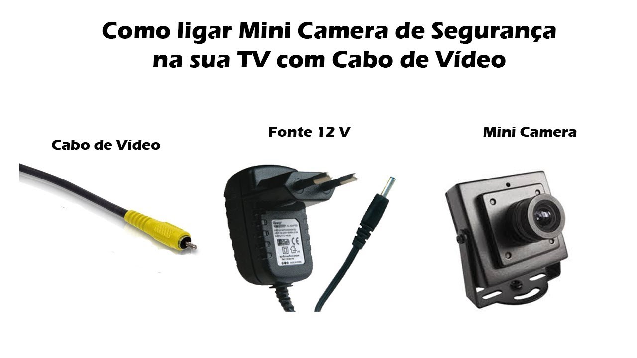 ligando mini camera de