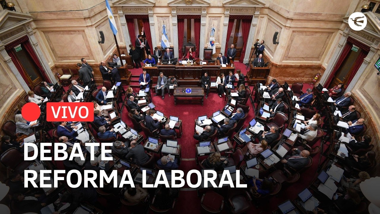 EN VIVO | DEBATE REFORMA LABORAL Y LEY PENAL JUVENIL