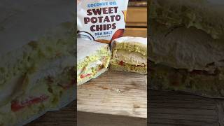 High Protein Chicken Sandwich w/ Creamy Avocado & Cottage Cheese Spread - #recipe in description