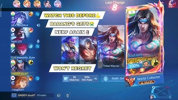 BADANG "NO SKIN" BUT "WORLD  COLLECTOR" PRANK IN SOLO RANK 💀 | INTENSE GAMEPLAY ❤️ | NON SCRIPTED 💆😉