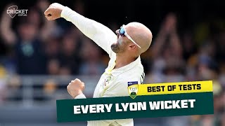 Best of the 2022-23 Tests: Every Nathan Lyon wicket | KFC Top Aussie Deliveries