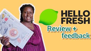 I subscribed to Hellofresh meals, my honest review of HELLOFRESH UK as a breastfeeding mom